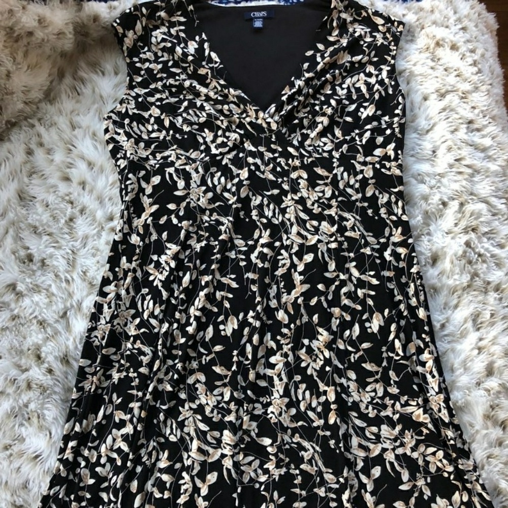 Chaps Knee Length Dress